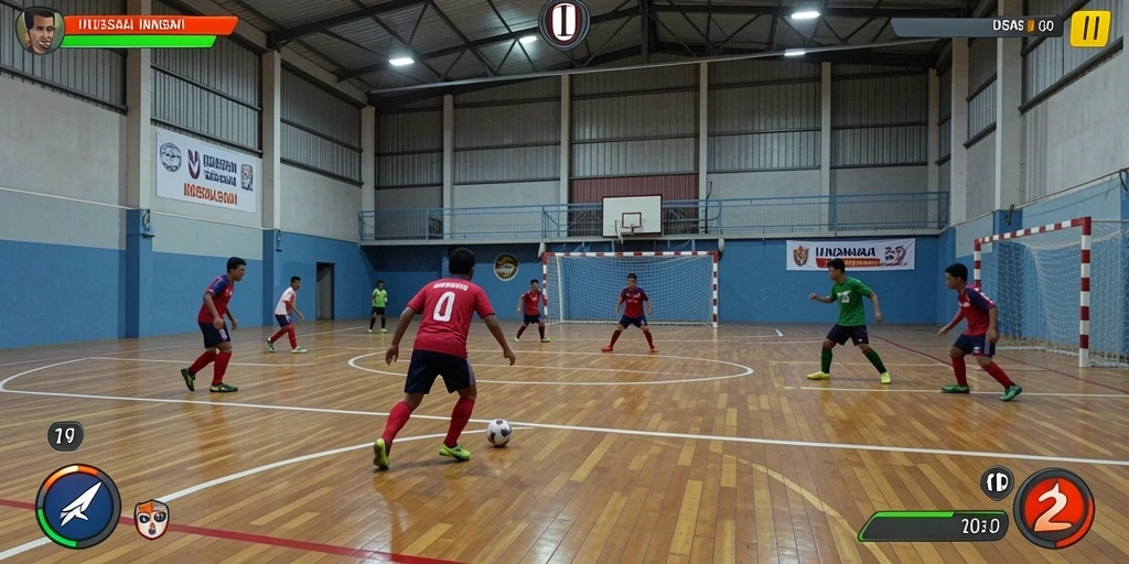 Tampilan menarik dari karakter utama dalam permainan.