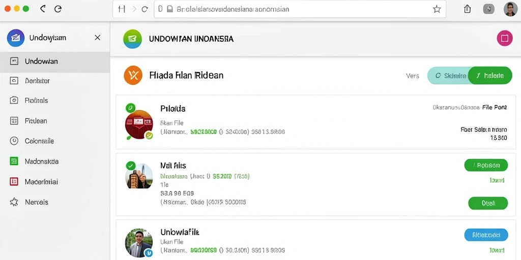 Tampilan utama dengan pilihan karakter menarik.